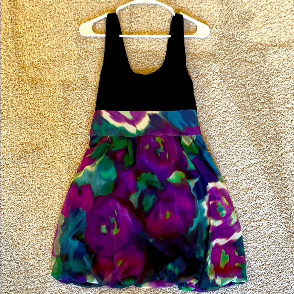 Express Purple flower dress